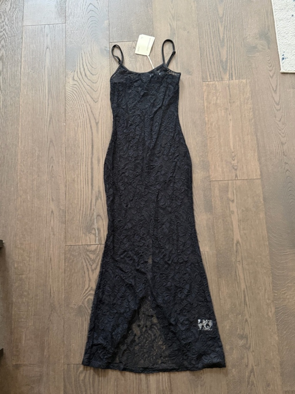 Peppermayo Black Lace Maxi Dress - Picture 2 of 4